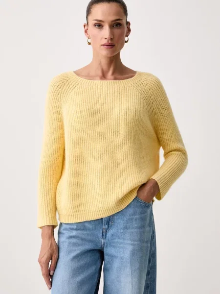 Weekend Max Mara pulover pentru femei cu lână WKDXENO galben