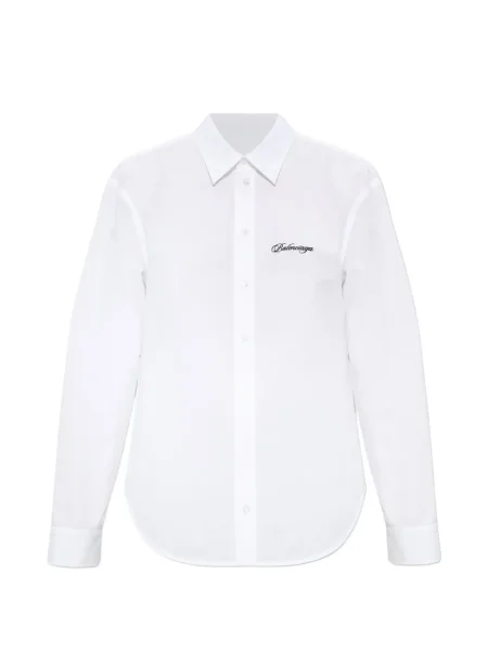 Cămașă Balenciaga cu autograf alb