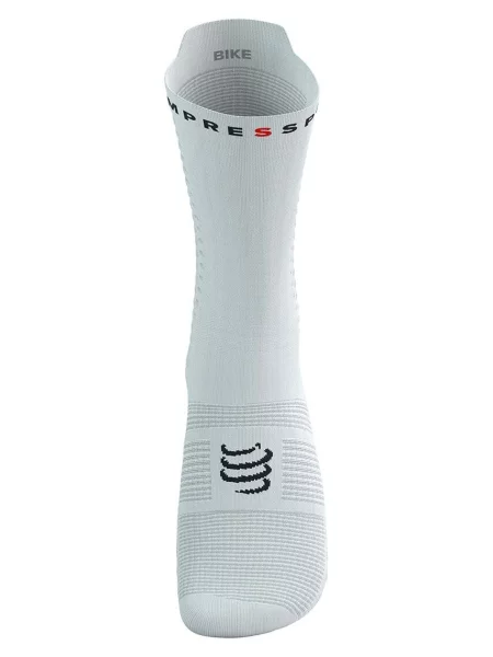 Skarpetki rowerowe Compressport Pro Racing Czarne T1 białe