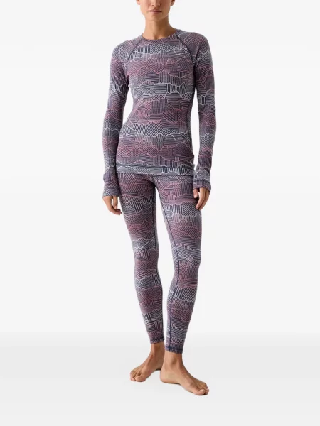 Top Smartwool s printom plava