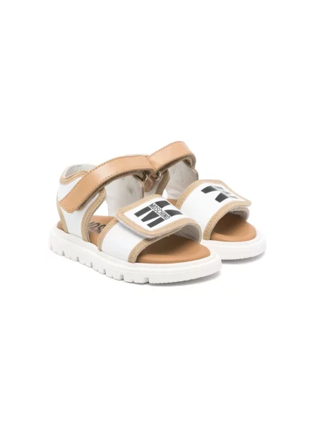 Sandały dziecięce Moschino białe