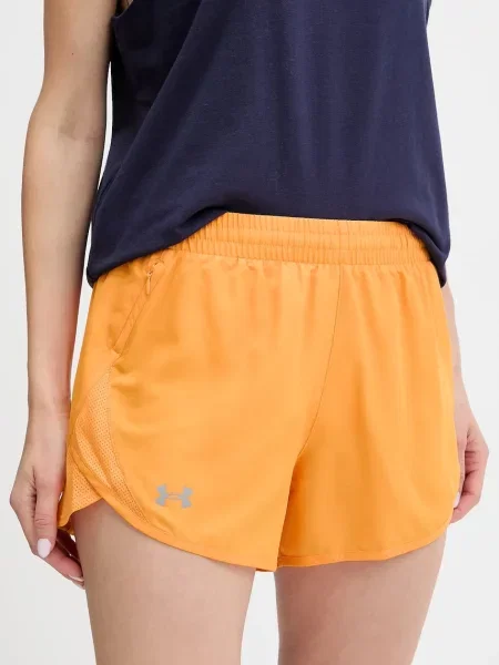 Under Armour sportovní šortky Fly By oranžové