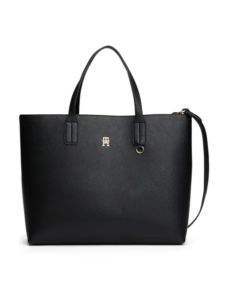 Geantă messenger Tommy Hilfiger negru
