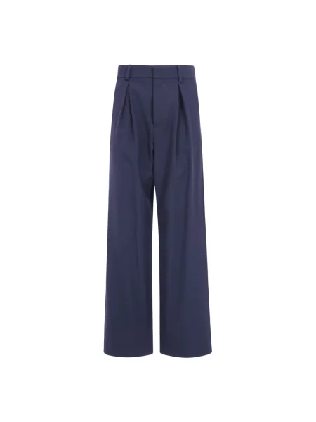 Spodnie Mm6 Maison Margiela niebieskie