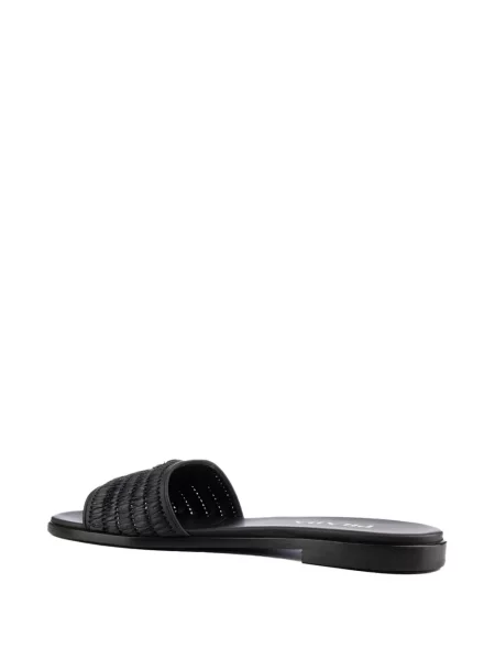 Bačkory Prada s volány černé