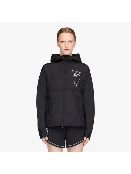 Jachetă x Chito Graphic Running Jacket Black XS negru