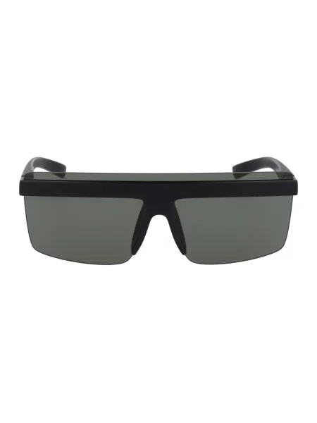 Lniane okulary przeciwsłoneczne Mykita czarne