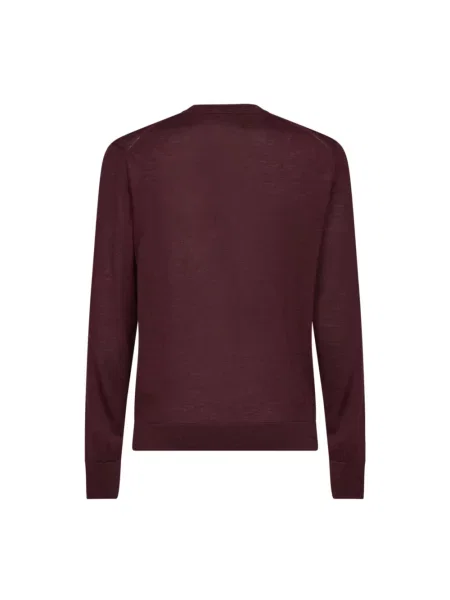Sweter Etro wełniany czerwony