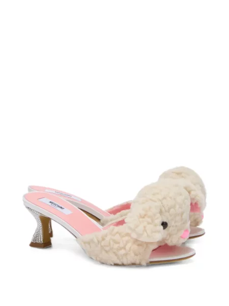 Ursuleț de pluș papuci tip mules Moschino