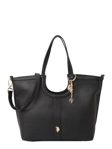 U.S. POLO ASSN. Nákupní taška černá