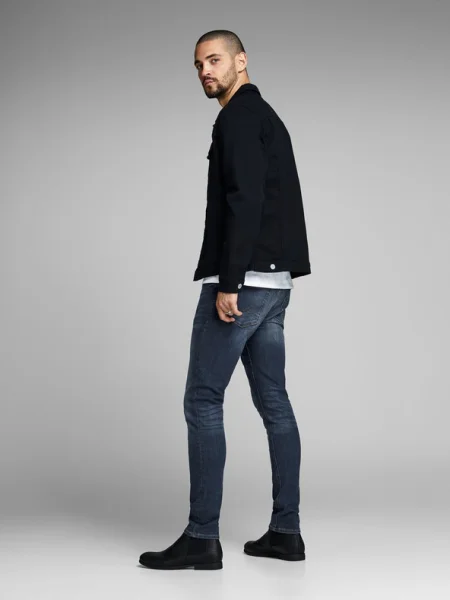 Skinny farmernadrág Jack & Jones sötétkék