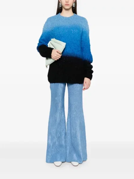Pantaloni Gabriela Hearst albastru