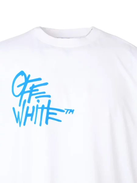 Koszulka Off-white z nadrukiem biała