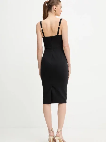 Платье мини Elisabetta Franchi черное