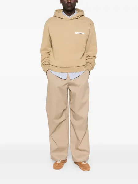 Hanorac cu glugă Jacquemus maro