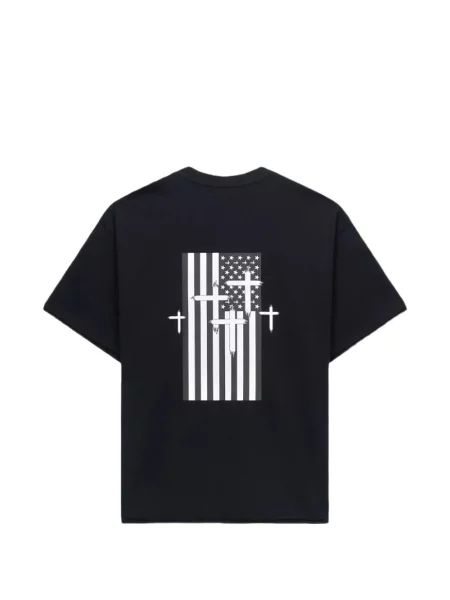 Tricou Rta cu imagine negru