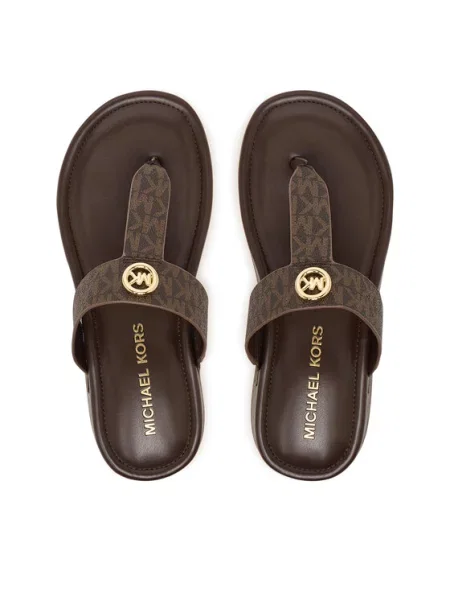 В'єтнамки MICHAEL Michael Kors Koya Flip Flap коричневий