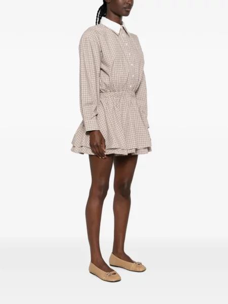 Rochie mini Maje în carouri