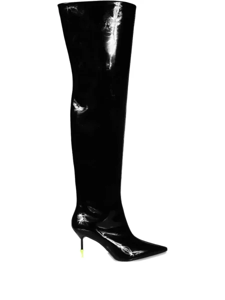 Botine Msgm din piele negru