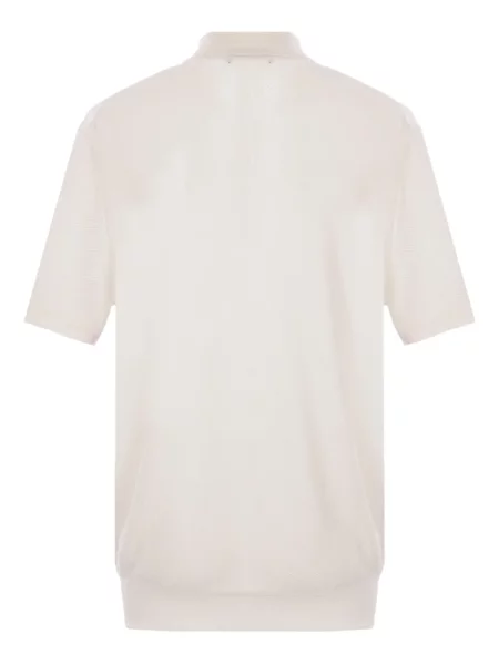 Polo Tom Ford plasă alb