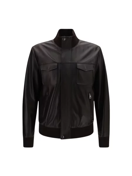 Kurtka bomber Dolce And Gabbana brązowy