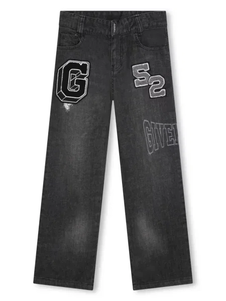 Jeansy dziecięce Givenchy czarne
