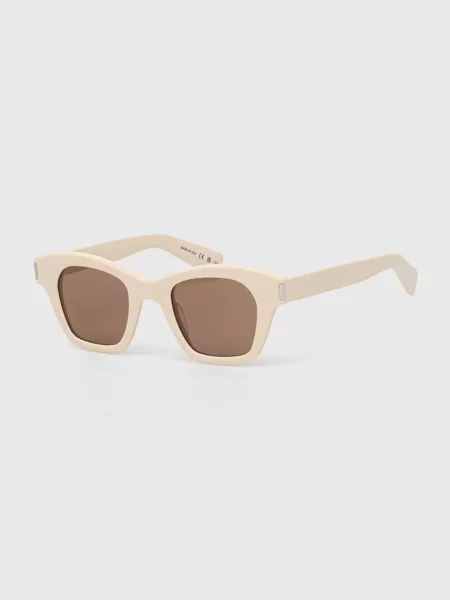 Saint Laurent ochelari de soare bej
