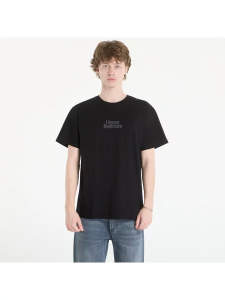 T-shirt Horsefeathers Strict T-Shirt Black XXL μαύρο