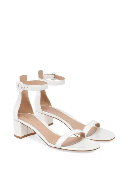 Sandale Gianvito Rossi alb