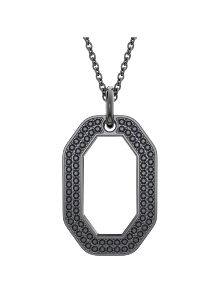 Naszyjnik Swarovski czarny