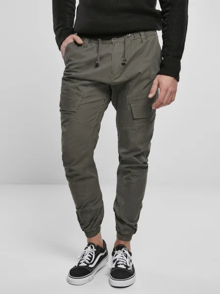 Brandit Pantaloni cu Ray kaki gri