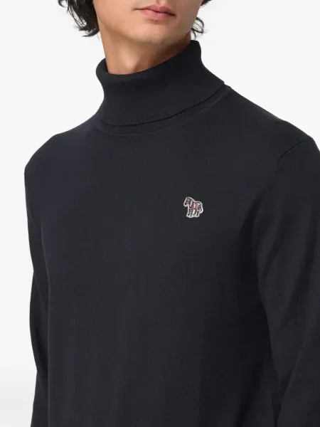 Heláncă Ps Paul Smith cu model zebră negru