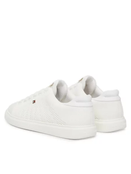 Dámske topánky Tommy Hilfiger Icon Light Knit ecru biela