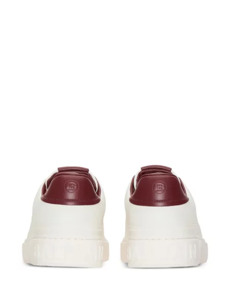 Sneakerși Balmain din piele alb