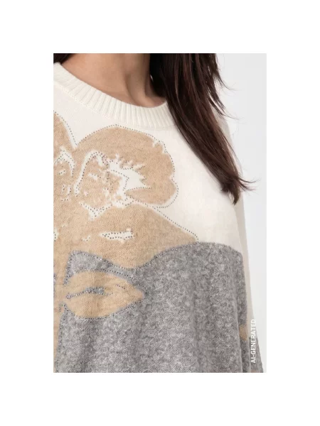 Dzianinowy sweter Monari