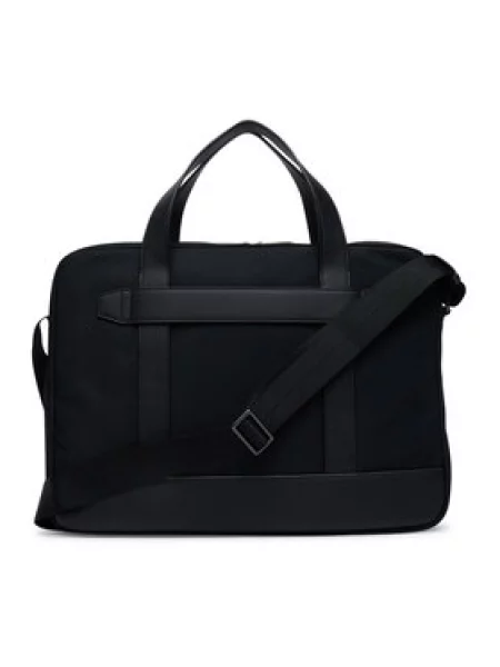 Torba za prenosnik Tommy Hilfiger Th Nylon Computer Bag črna