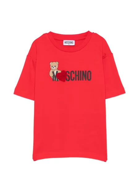 Koszulka dziecięca Moschino czerwona