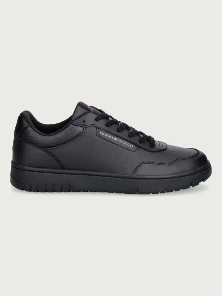 Tommy Hilfiger TH BASKET CORE LEATHER маратонки мъжки черно