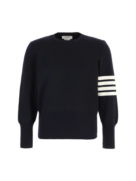 Sweter Thom Browne wełniany niebieski