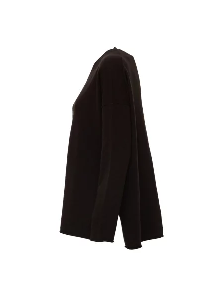 Dzianinowy sweter Allude brązowy