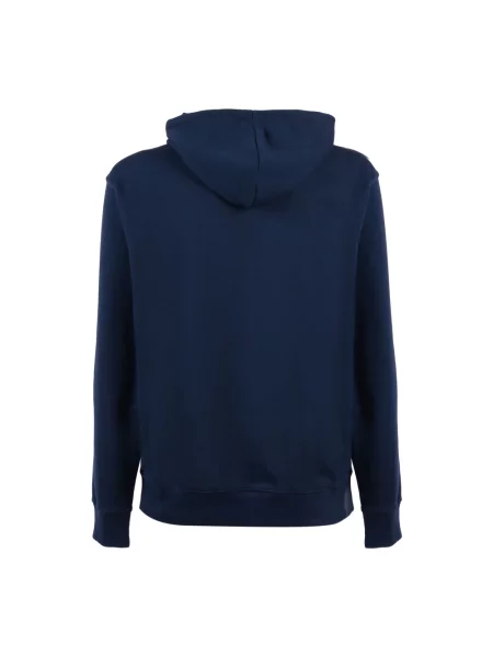 Bluza z kapturem New Balance frotte niebieska