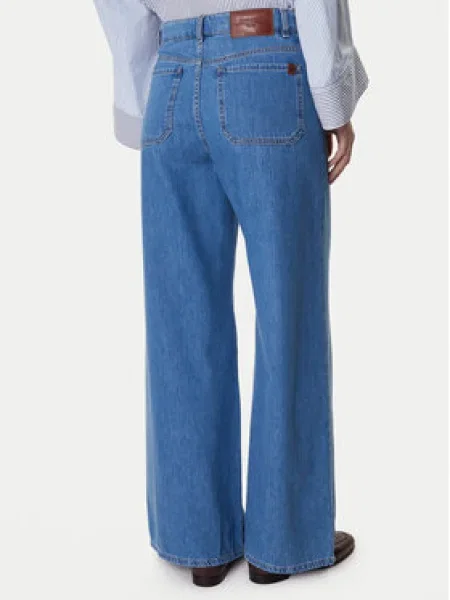 Weekend Max Mara Farmer Vega Wide Leg kék