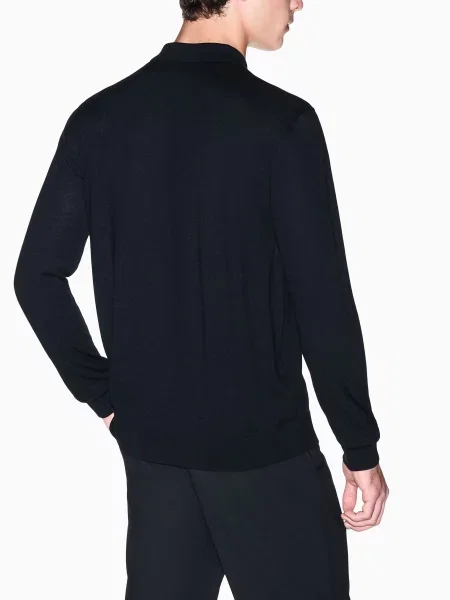 Поло Armani Exchange черное