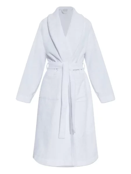 Kołnierzykowy szlafrok Hanro biały