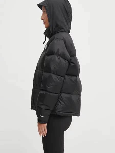 Pernata jakna The North Face Retro Nuptse za zimu crna