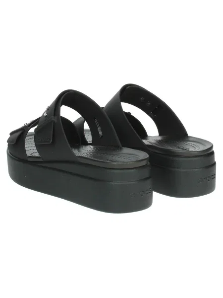 Crocs Sandále Brooklyn Sandal Lowwdg čierna