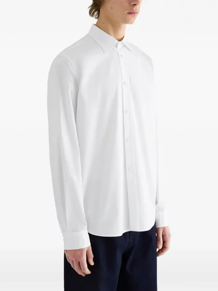 Cămașă Jil Sander din poplin alb