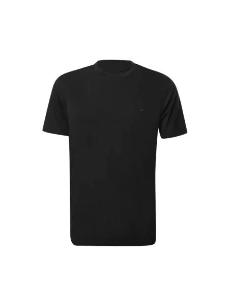 Koszulka Emporio Armani z krótkim rękawem czarna