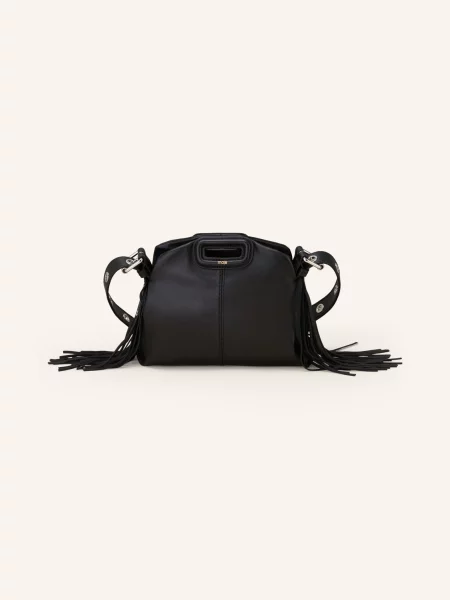 Maje Torebka Mini schwarz czarna