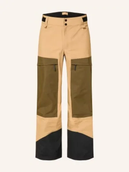 Peak Performance Hardshellové Lyžařské Kalhoty Gravity Gore-Tex 3l velbloudí / khaki